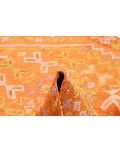 Tappeto Kilim Afghanistan marrone 129x177