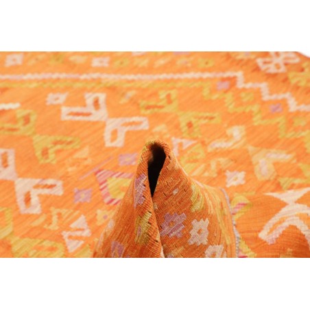 Tappeto Kilim Afghanistan marrone 129x177