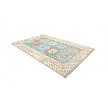 Tappeto Kilim Afghanistan beige bianco 203x297