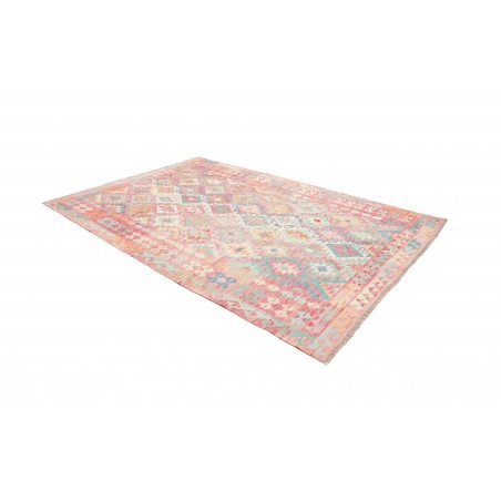 Tappeto Kilim Afghanistan beige giallo 200x294