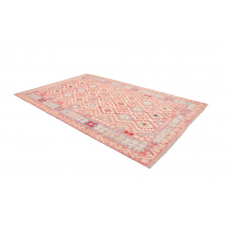 Tappeto Kilim Afghanistan marrone rosso 199x299