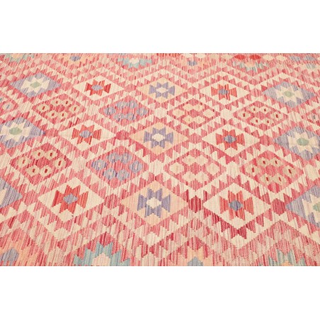 Tappeto Kilim Afghanistan marrone rosso 199x299
