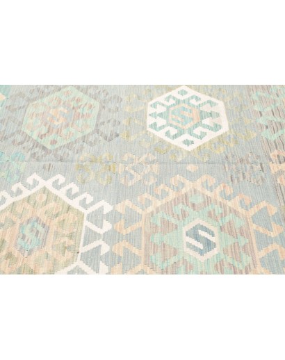 Tappeto Kilim Afghanistan bianco 202x297