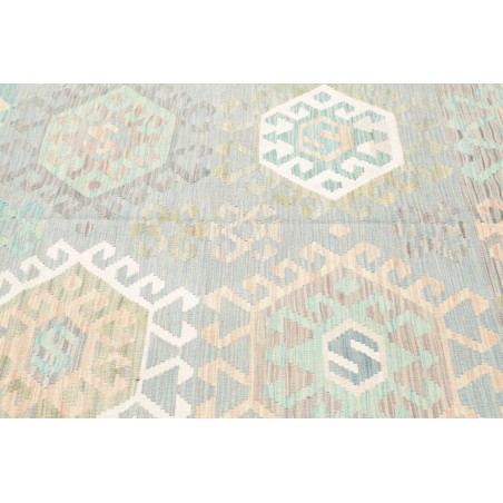 Tappeto Kilim Afghanistan bianco 202x297