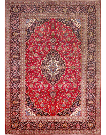 Tappeto Ardakan Persia marrone giallo 248x350
