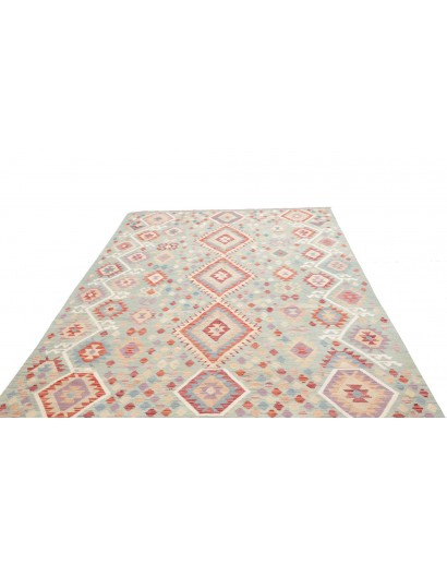 Tappeto Kilim Afghanistan beige marrone 199x300