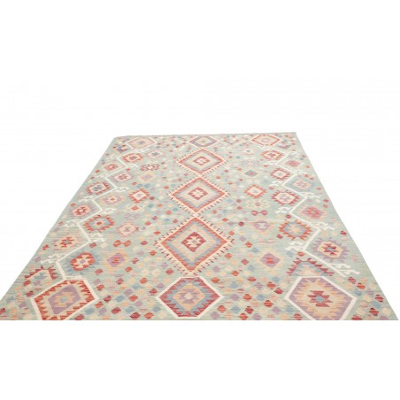 Tappeto Kilim Afghanistan beige marrone 199x300