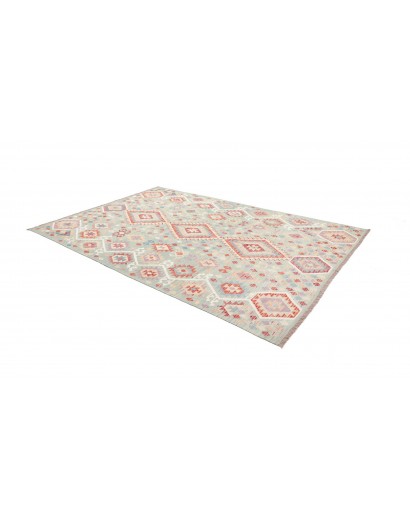 Tappeto Kilim Afghanistan beige marrone 199x300