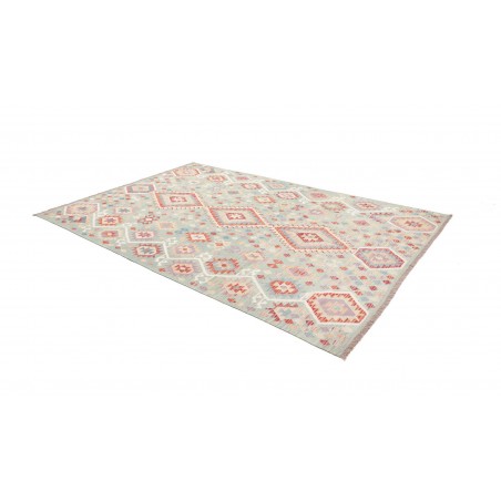 Tappeto Kilim Afghanistan beige marrone 199x300