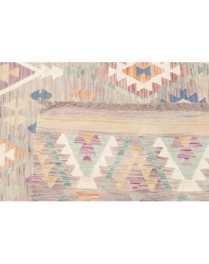 Tappeto Kilim Afghanistan bianco 203x294