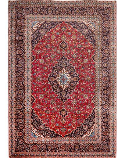 Tappeto Ardakan Persia marrone arancione 245x360
