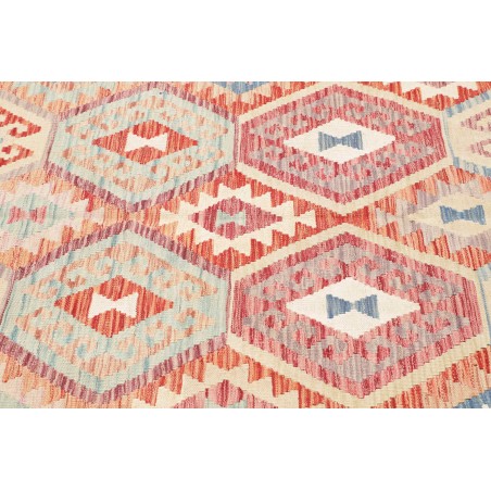 Tappeto Kilim Afghanistan beige marrone 205x292