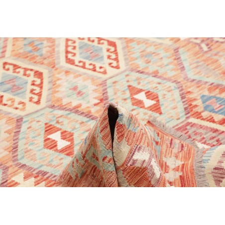 Tappeto Kilim Afghanistan beige marrone 205x292