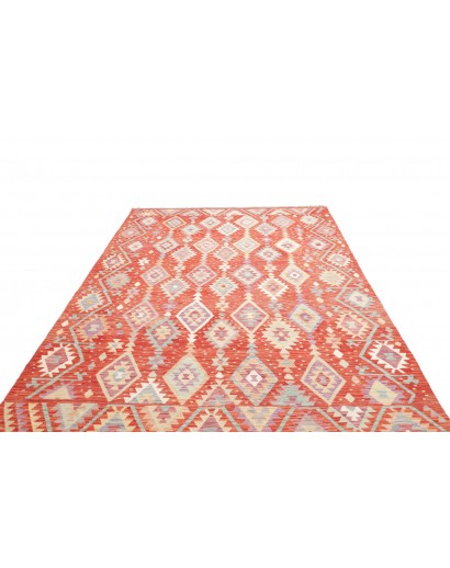 Tappeto Kilim Afghanistan marrone 203x306