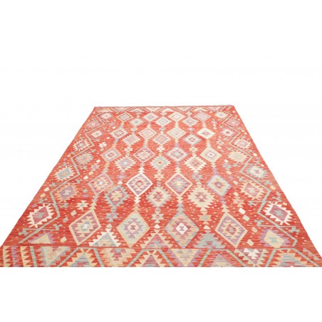 Tappeto Kilim Afghanistan marrone 203x306