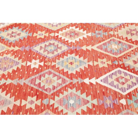 Tappeto Kilim Afghanistan marrone 203x306