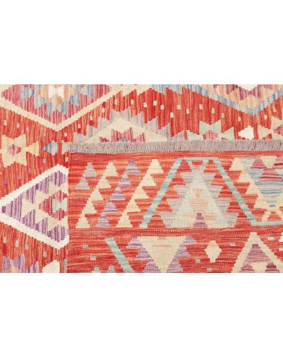 Tappeto Kilim Afghanistan marrone 203x306
