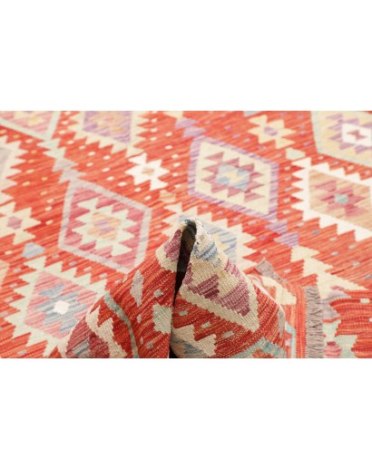 Tappeto Kilim Afghanistan marrone 203x306