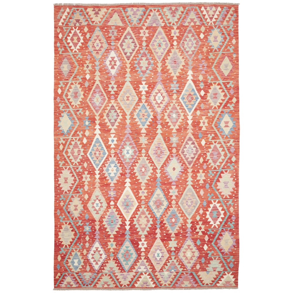 Tappeto Kilim Afghanistan marrone 204x315