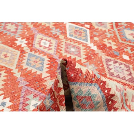 Tappeto Kilim Afghanistan marrone 204x315
