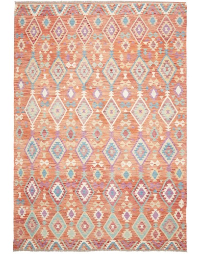 Tappeto Kilim Afghanistan marrone 207x305