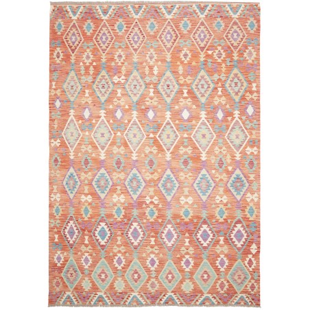 Tappeto Kilim Afghanistan marrone 207x305