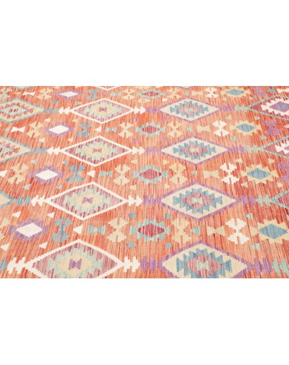 Tappeto Kilim Afghanistan marrone 207x305
