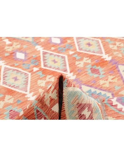 Tappeto Kilim Afghanistan marrone 207x305
