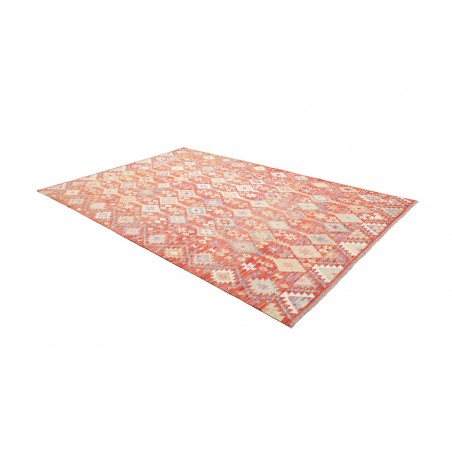 Tappeto Kilim Afghanistan marrone rosso 202x300
