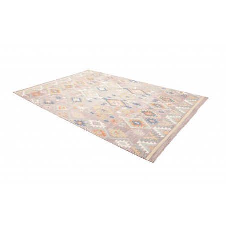 Tappeto Kilim Afghanistan bianco 200x295