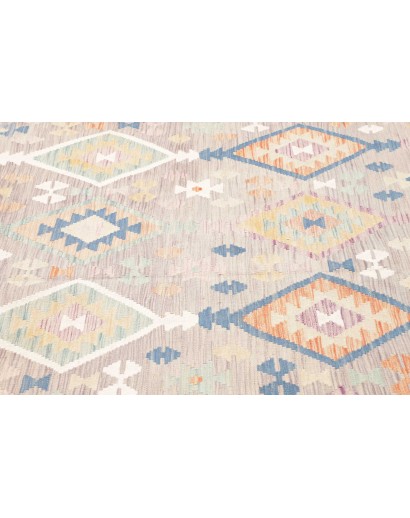 Tappeto Kilim Afghanistan bianco 200x295