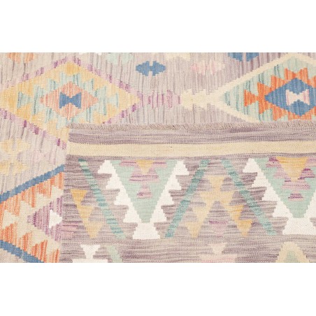 Tappeto Kilim Afghanistan bianco 200x295