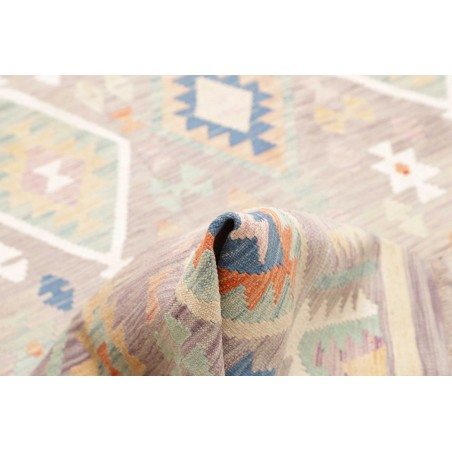 Tappeto Kilim Afghanistan bianco 200x295