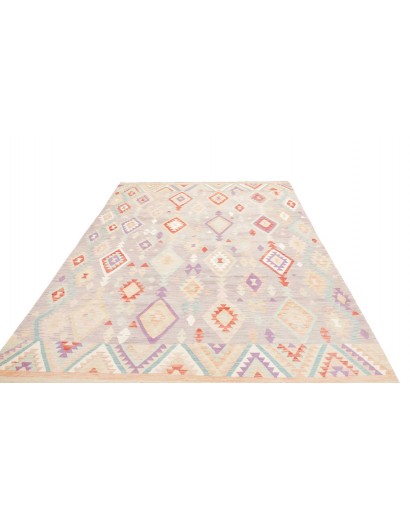 Tappeto Kilim Afghanistan bianco 200x304