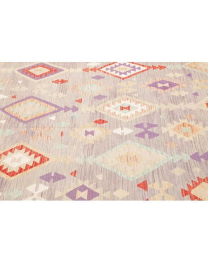 Tappeto Kilim Afghanistan bianco 200x304