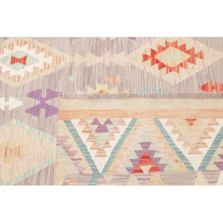 Tappeto Kilim Afghanistan bianco 200x304