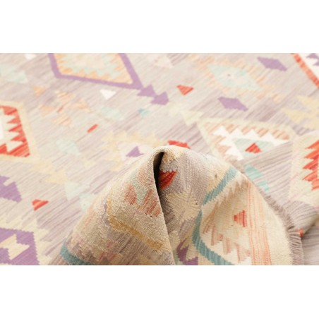 Tappeto Kilim Afghanistan bianco 200x304
