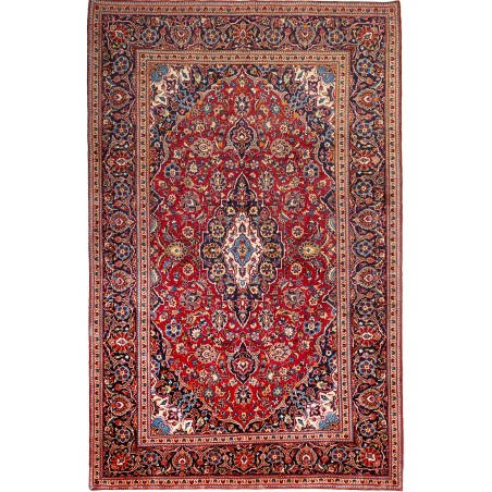 Tappeto Ardakan Persia marrone blu 197x308