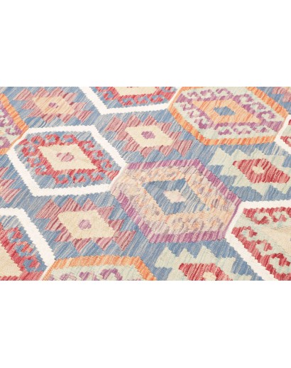 Tappeto Kilim Afghanistan beige marrone 180x258