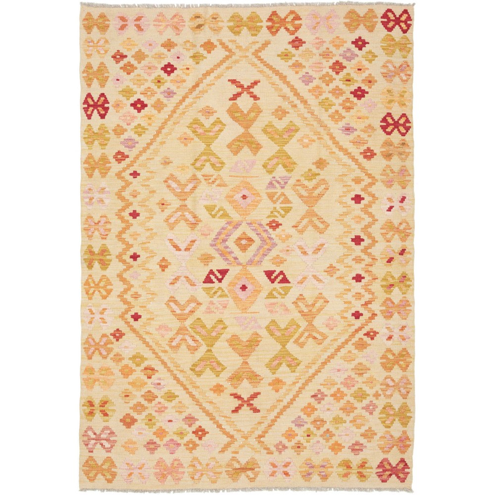 Tappeto Kilim Afghanistan marrone 121x178