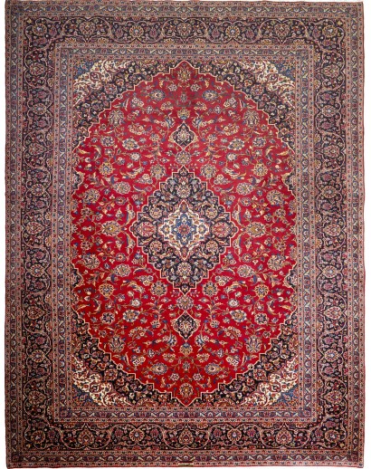 Tappeto Ardakan Persia marrone giallo 293x385