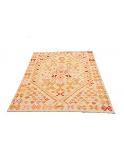Tappeto Kilim Afghanistan marrone 121x178