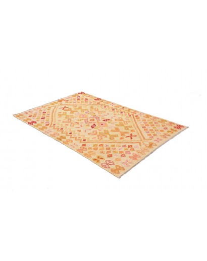 Tappeto Kilim Afghanistan marrone 121x178