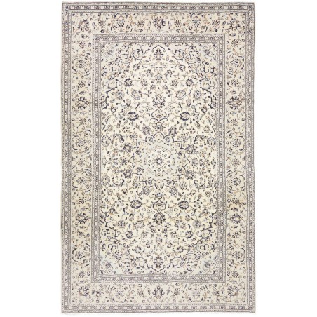 Tappeto Kashan Persia bianco grigio 200x320