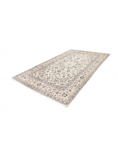 Tappeto Kashan Persia bianco grigio 200x320