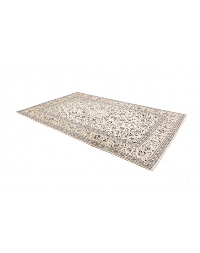 Tappeto Kashan Persia bianco grigio 200x320