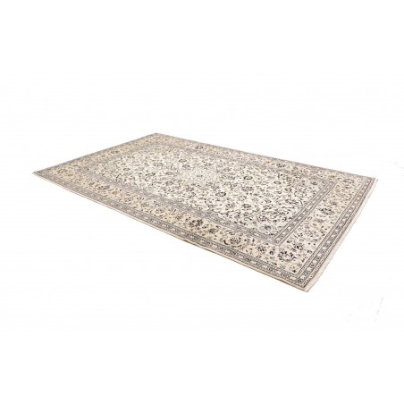 Tappeto Kashan Persia bianco grigio 200x320