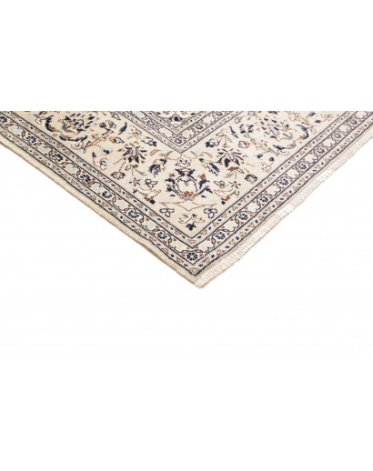 Tappeto Kashan Persia bianco grigio 200x320