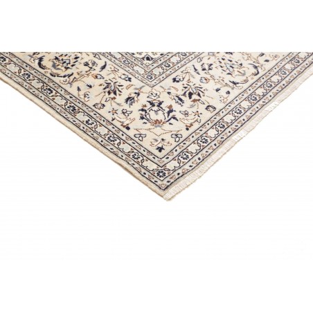 Tappeto Kashan Persia bianco grigio 200x320