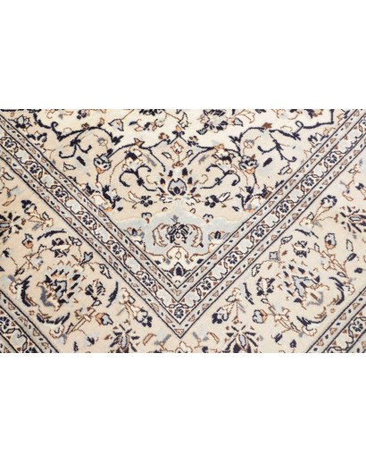 Tappeto Kashan Persia bianco grigio 200x320